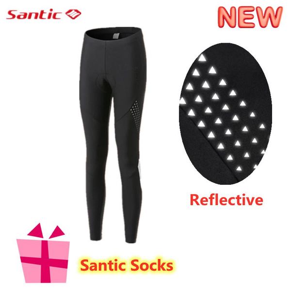 racing pants santic cycling fleece reflective comfortable riding bike trousers keep warm outdoor sports autumn winter women, Black;blue
racing pants santic cycling fleece reflective comfortable riding bike trousers keep warm outdoor sports autumn winter women, Black;blue