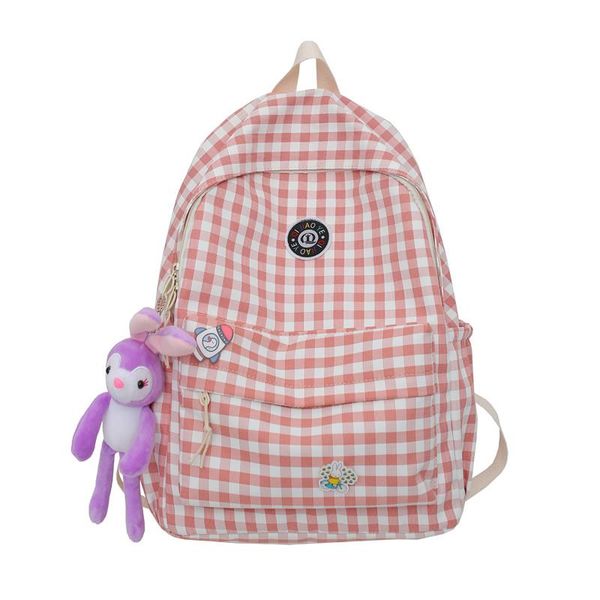 school bags large capacity plaid backpacks fresh backpack for teenage girls 2021 england style leisure or travel women
school bags large capacity plaid backpacks fresh backpack for teenage girls 2021 england style leisure or travel women