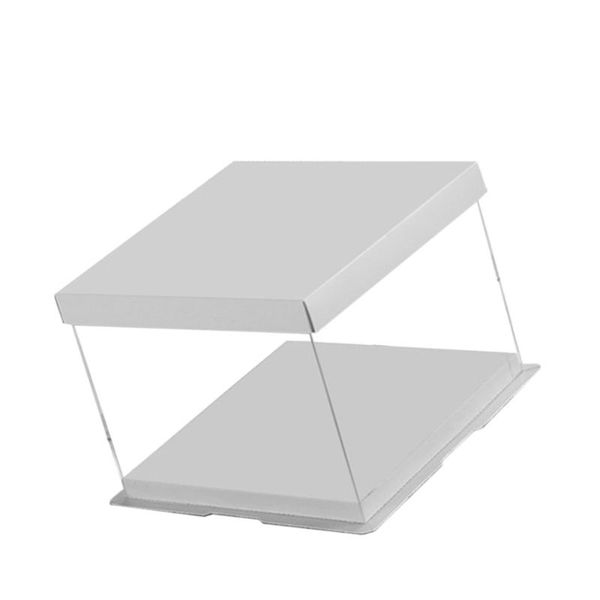 transparent square cake box plastic packaging boxes organizer for home dessert shop - 8 inch (white) gift wrap
transparent square cake box plastic packaging boxes organizer for home dessert shop - 8 inch (white) gift wrap