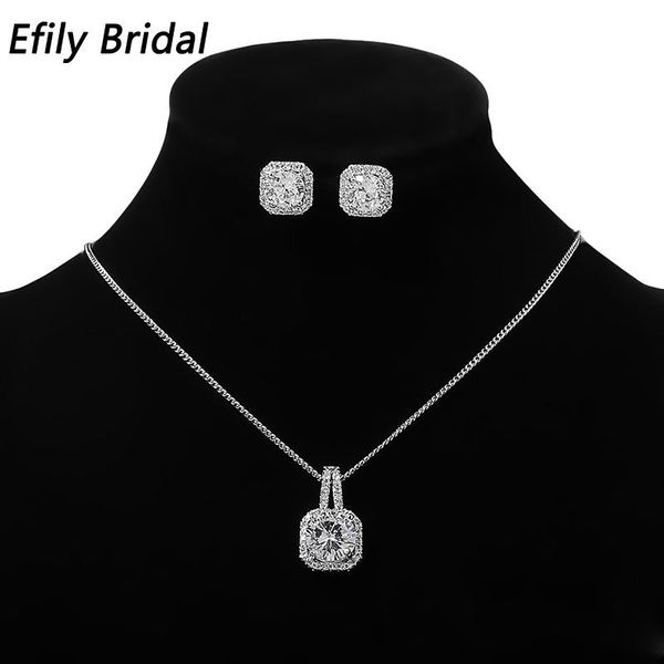 earrings & necklace efily fashion jewelry sets cubic zirconia silver color and set for women accessories 2021trendy party gifts
earrings & necklace efily fashion jewelry sets cubic zirconia silver color and set for women accessories 2021trendy party gifts