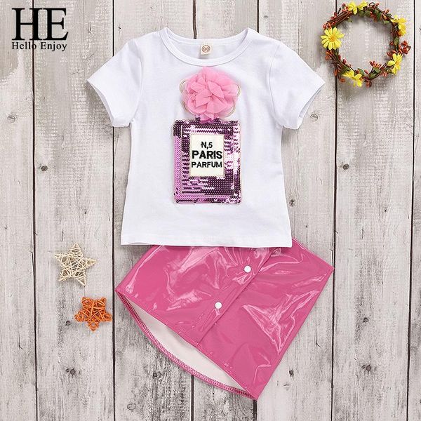 hello enjoy summer toddler kids baby girl short sleeve 3d flower t-shirt leather skirt lovely fashion outfits clothes clothing sets, White
hello enjoy summer toddler kids baby girl short sleeve 3d flower t-shirt leather skirt lovely fashion outfits clothes clothing sets, White