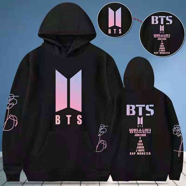 korean star band love yourself jk hoodie custom men's kpop pullover women's sweatshirt autumn music fans cloth, Black
korean star band love yourself jk hoodie custom men's kpop pullover women's sweatshirt autumn music fans cloth, Black