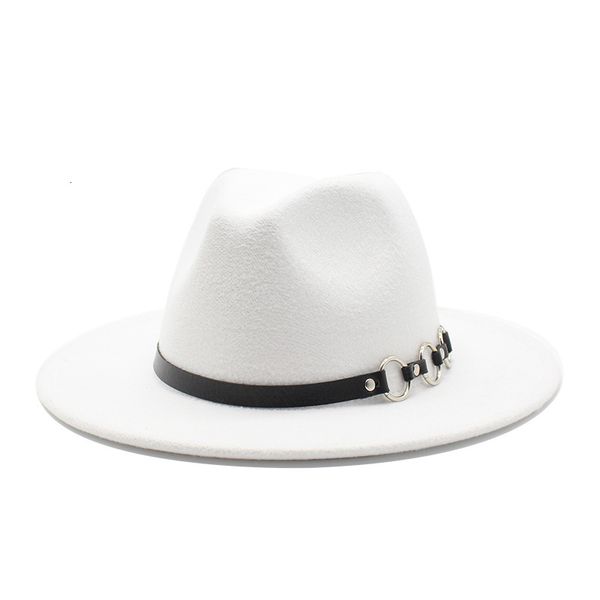 berets plain men women wool felt white black fedora trilby hat with belt and metal ring flat brim jazz party formal for unisex, Blue;gray
berets plain men women wool felt white black fedora trilby hat with belt and metal ring flat brim jazz party formal for unisex, Blue;gray