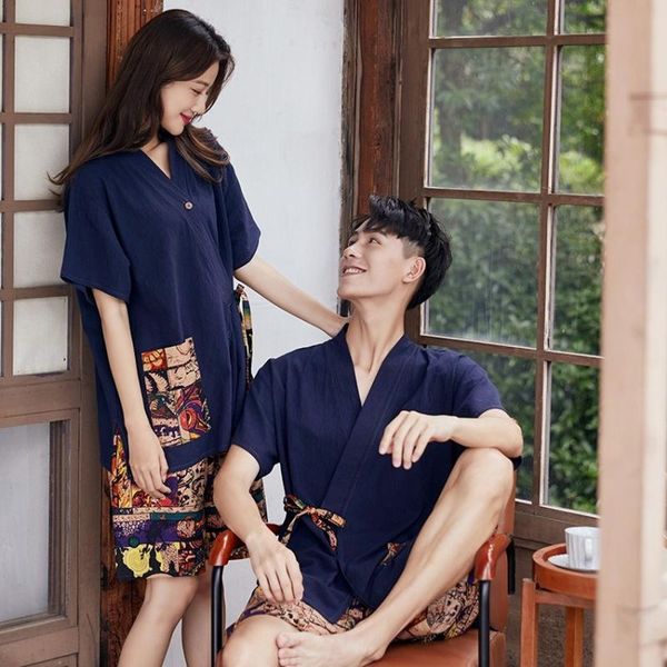 japanese kimono yukata pajams set lover traditional clothing vintage women man fashion casual loose homewear sets ethnic, Red
japanese kimono yukata pajams set lover traditional clothing vintage women man fashion casual loose homewear sets ethnic, Red