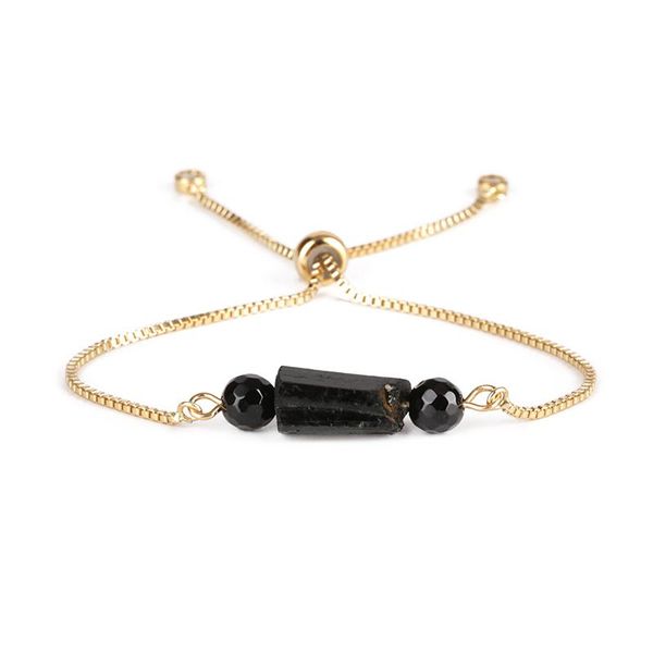 beaded, strands natural rough black tourmaline mineral precious healing stone & faceted onyx bead link adjustable bracelets for women man
beaded, strands natural rough black tourmaline mineral precious healing stone & faceted onyx bead link adjustable bracelets for women man