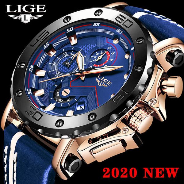 casual men watches lige brand fashion blue wristwatch men luxury chronograph business luminous date quartz male watches 210527, Slivery;brown
casual men watches lige brand fashion blue wristwatch men luxury chronograph business luminous date quartz male watches 210527, Slivery;brown