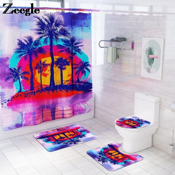 watercolor style bathroom carpet rug waterproof shower curtain and absorbent bath mat set memory foam toilet u-shaped mats
watercolor style bathroom carpet rug waterproof shower curtain and absorbent bath mat set memory foam toilet u-shaped mats