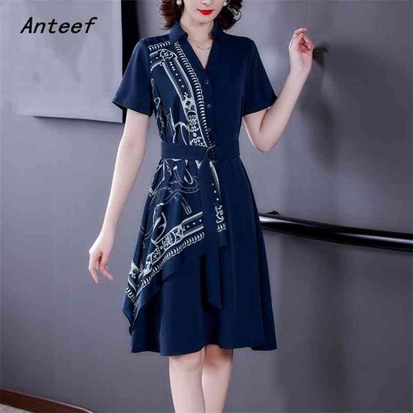 short sleeve plus size vintage floral dresses for women casual loose midi woman summer shirt dress elegant clothes sundress 210517, Black;gray
short sleeve plus size vintage floral dresses for women casual loose midi woman summer shirt dress elegant clothes sundress 210517, Black;gray