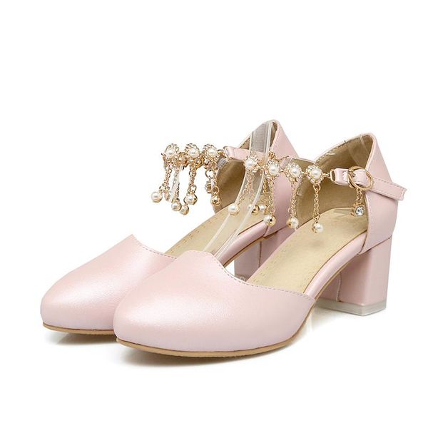 dress shoes pqecfs big size 33-43 spring & autumn women solid sweet chain pearl pumps 3 colors, Black
dress shoes pqecfs big size 33-43 spring & autumn women solid sweet chain pearl pumps 3 colors, Black