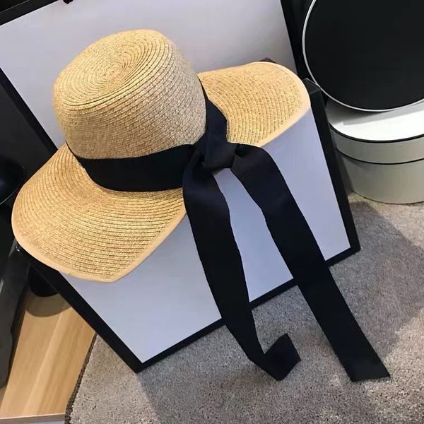 zhang lvfei same straw hat summer bee long ribbon beach hats simple evening wind holiday beach sun hats zy, Blue;gray
zhang lvfei same straw hat summer bee long ribbon beach hats simple evening wind holiday beach sun hats zy, Blue;gray