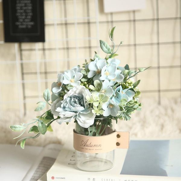 decorative flowers & wreaths 1 branch bud flower decoration simulation mixed small bouquet tea hydrangea wedding home fake
decorative flowers & wreaths 1 branch bud flower decoration simulation mixed small bouquet tea hydrangea wedding home fake