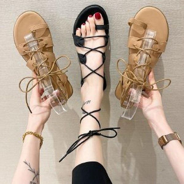sandals 2021 women summer fashion women's casual flat lace-up comfortable platform gladiator femininas, Black
sandals 2021 women summer fashion women's casual flat lace-up comfortable platform gladiator femininas, Black