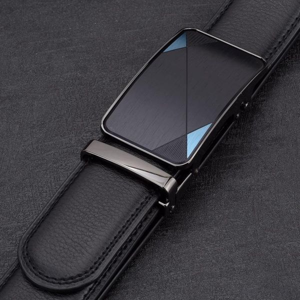 belts blue 3.5cm wide cowhide leather men's brand design belt ratchet automatic buckle for black, Black;brown
belts blue 3.5cm wide cowhide leather men's brand design belt ratchet automatic buckle for black, Black;brown