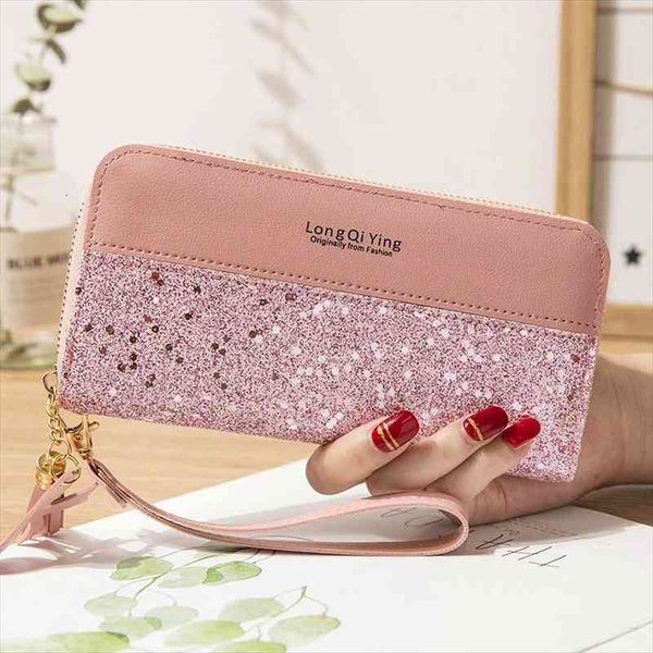 womens glitter sequined patchwork pu leather long wallets female purse lady clutch cellphone bag women wallet, Red;black
womens glitter sequined patchwork pu leather long wallets female purse lady clutch cellphone bag women wallet, Red;black