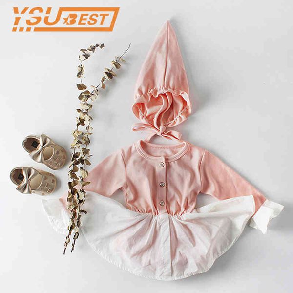baby rompers spring born girls clothes ruffle romper with hat cotton jumpsuit for 210429, Blue
baby rompers spring born girls clothes ruffle romper with hat cotton jumpsuit for 210429, Blue
