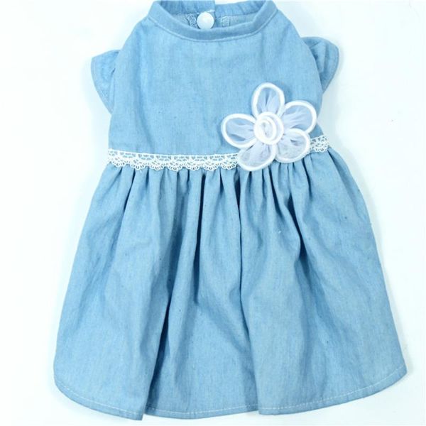 dog apparel pet dress summer denim skirt puppy outfits small clothes drop products supplies clothing
dog apparel pet dress summer denim skirt puppy outfits small clothes drop products supplies clothing