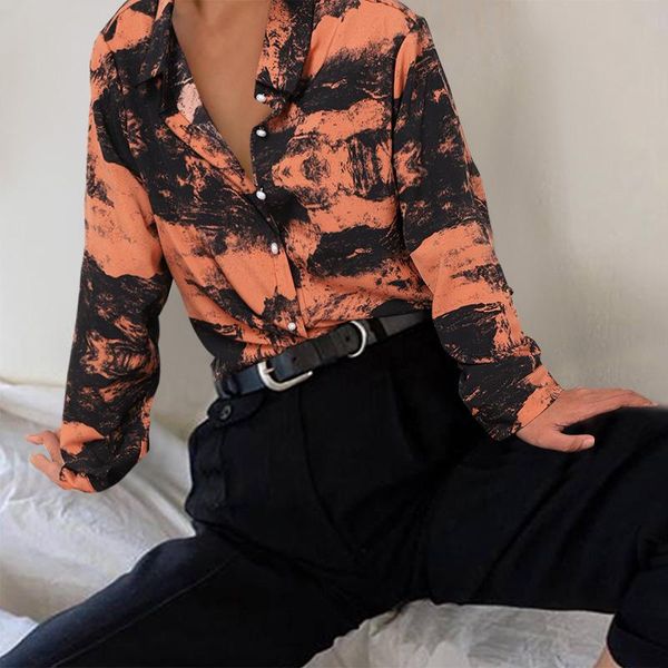 celmia 2021 fashion shirts women vintage tie dye print long sleeve blouse v-neck casual buttons plus size loose blusas women's blo, White
celmia 2021 fashion shirts women vintage tie dye print long sleeve blouse v-neck casual buttons plus size loose blusas women's blo, White