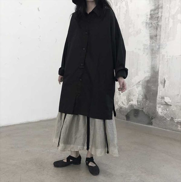 casual dresses autumn women's square collar solid color medium long loose design sense slit thin sleeve blouse skirt, Black;gray
casual dresses autumn women's square collar solid color medium long loose design sense slit thin sleeve blouse skirt, Black;gray