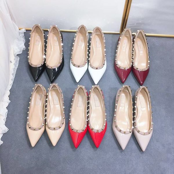 luxury designer shoes fashion women patent leather high heel dress sandals flat platform pointy toe pumps party loafers rubber white black r
luxury designer shoes fashion women patent leather high heel dress sandals flat platform pointy toe pumps party loafers rubber white black r