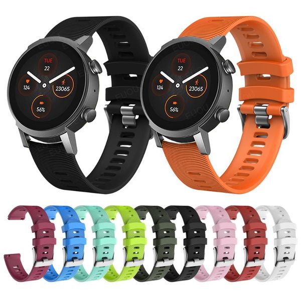 watch bands silicone wrist strap for ticwatch e3 watchband gth band 20mm bracelet replace accessories wriststrap watchbelt, Black;brown
watch bands silicone wrist strap for ticwatch e3 watchband gth band 20mm bracelet replace accessories wriststrap watchbelt, Black;brown