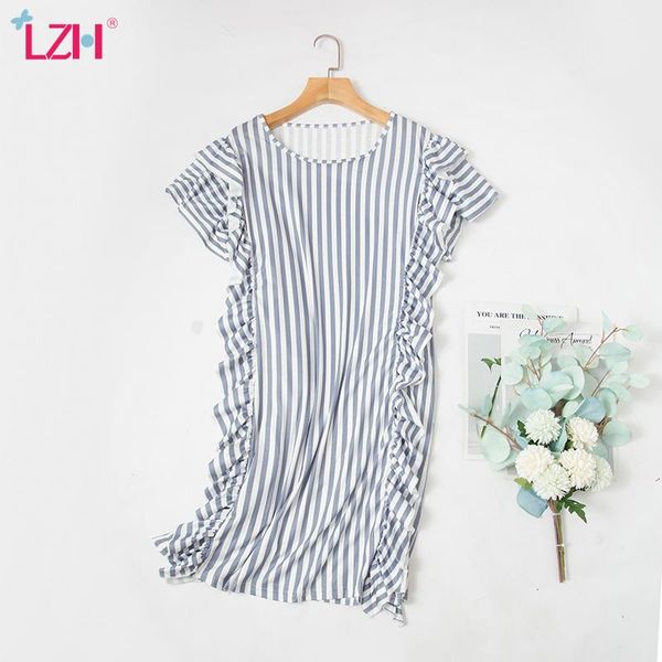 maternity dresses lzh fashion stripes summer dress 2021 casual women clothes for pregnant short sleeve costume egnant clothing, White
maternity dresses lzh fashion stripes summer dress 2021 casual women clothes for pregnant short sleeve costume egnant clothing, White