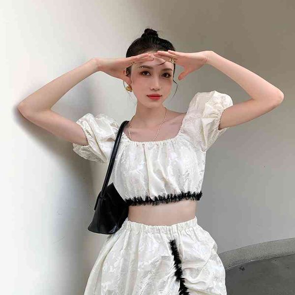 two piece dress texture set women skirt and crop asymmetrical drawstring white summer outfits fashion 2021 92tq
two piece dress texture set women skirt and crop asymmetrical drawstring white summer outfits fashion 2021 92tq