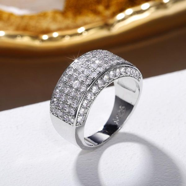 wedding rings luxury bling cubic zircon bride engagement women's elegant anniversary gift for female party jewelry wholesale, Slivery;golden
wedding rings luxury bling cubic zircon bride engagement women's elegant anniversary gift for female party jewelry wholesale, Slivery;golden