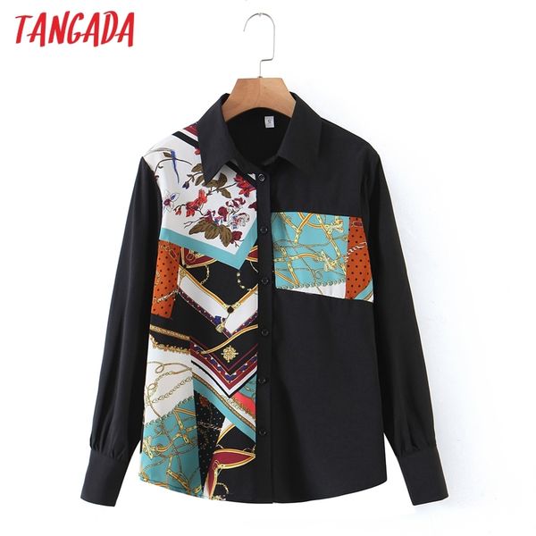women vintage print chiffon long sleeve spring chic female casual loose shirt qw93 210416, White
women vintage print chiffon long sleeve spring chic female casual loose shirt qw93 210416, White