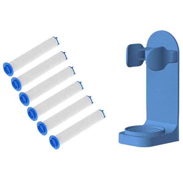 toothbrush holders 6 x high pressure hand-held water shower filter bathroom bath core & 1x electric holder
toothbrush holders 6 x high pressure hand-held water shower filter bathroom bath core & 1x electric holder