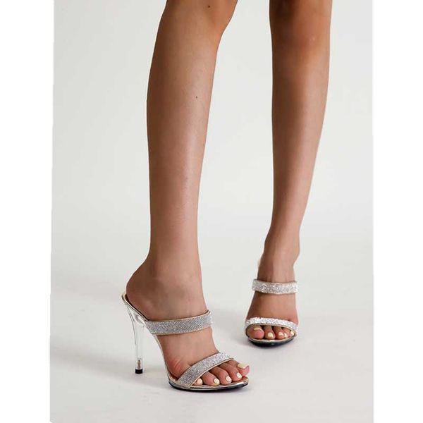 slippers crystal sandals and women summer wear 2022 european american fashion all-match 11cm, Black
slippers crystal sandals and women summer wear 2022 european american fashion all-match 11cm, Black