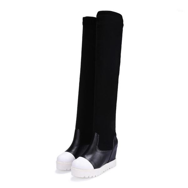 boots botas mujer big size 34-43 brand design patch color over the knee thick sole platform slim long autumn winter x25-251 e7e0, Black
boots botas mujer big size 34-43 brand design patch color over the knee thick sole platform slim long autumn winter x25-251 e7e0, Black