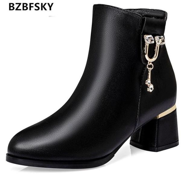 boots bzbfsky ladies mid-heel short middle-aged and elderly mother shoes autumn winter thick heel leather, Black
boots bzbfsky ladies mid-heel short middle-aged and elderly mother shoes autumn winter thick heel leather, Black