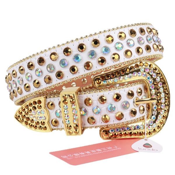 belts studded belt buckle rhinestone men vintage leather strap women luxury designer girdle white-gold gothic jeans waist, Black;brown
belts studded belt buckle rhinestone men vintage leather strap women luxury designer girdle white-gold gothic jeans waist, Black;brown