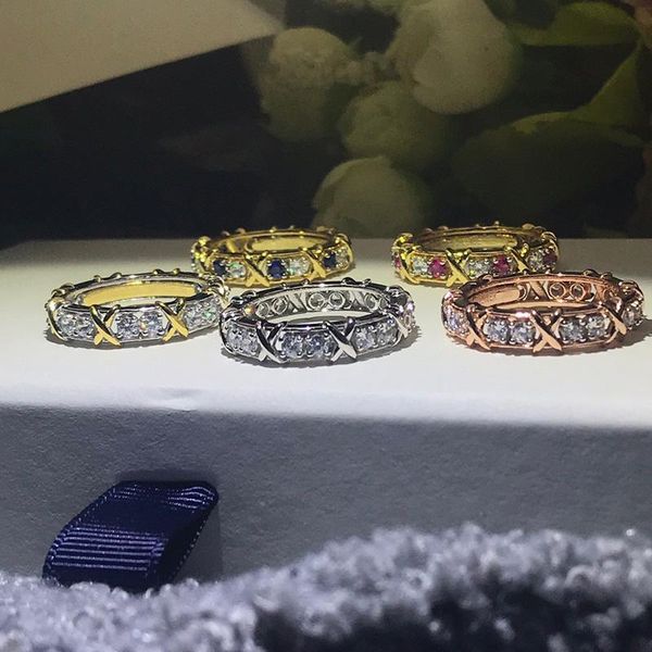 wedding rings tif 1:1 original logo sparkling color separation cross ring luxury jewelry classic trend brand gift couple woman, Slivery;golden
wedding rings tif 1:1 original logo sparkling color separation cross ring luxury jewelry classic trend brand gift couple woman, Slivery;golden