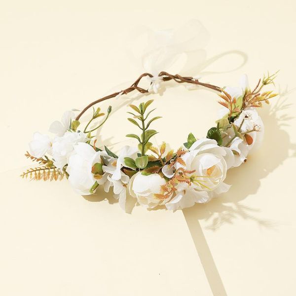 spring bohemian bride flower crowns beach hawaii floral garland romantic faux rose wedding wreaths headband hair accessories
spring bohemian bride flower crowns beach hawaii floral garland romantic faux rose wedding wreaths headband hair accessories