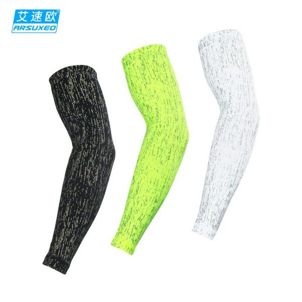 reflective arm sleeve cycling sleeves warmers bike bicycle mtb uv protection golf running elbow & knee pads, Black;gray
reflective arm sleeve cycling sleeves warmers bike bicycle mtb uv protection golf running elbow & knee pads, Black;gray