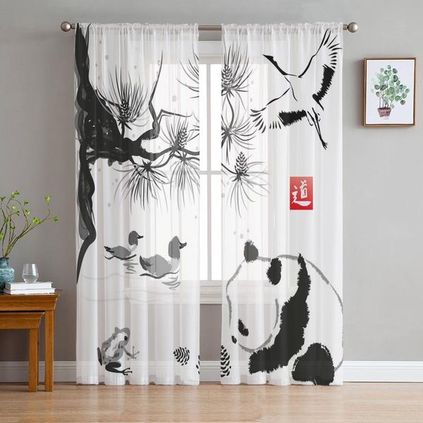 curtain & drapes animal panda branch ink painting window curtains for living room kitchen door sheer bedroom
curtain & drapes animal panda branch ink painting window curtains for living room kitchen door sheer bedroom