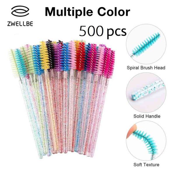 500pcs/pack disposable crystal eyelash brush comb eye lashes extension mascara wands makeup professional beauty tool
500pcs/pack disposable crystal eyelash brush comb eye lashes extension mascara wands makeup professional beauty tool