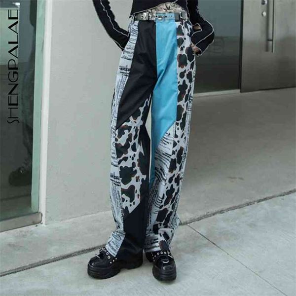 autumn women's jeans fashion print color contrast wide leg pants high waist straight denim trousers zc297 210427, Blue
autumn women's jeans fashion print color contrast wide leg pants high waist straight denim trousers zc297 210427, Blue