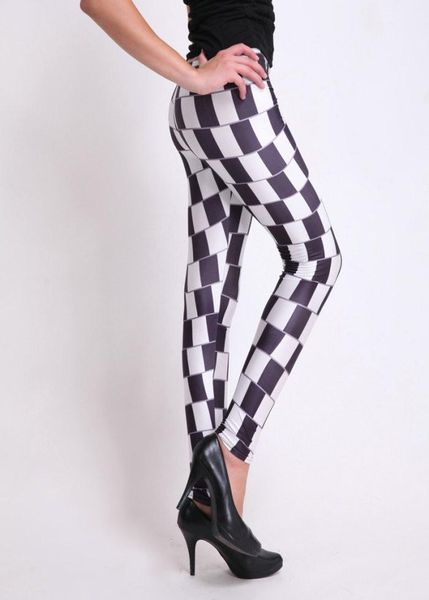 women's leggings fashion women black white grids print slim fit thin elastic polyester cos party pants casual trousers drop
women's leggings fashion women black white grids print slim fit thin elastic polyester cos party pants casual trousers drop