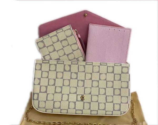 3pcs set designer bags handbags shoulder bag totes pochette accessories brown flower messenger chain strap cross body ladies flap purse clut
3pcs set designer bags handbags shoulder bag totes pochette accessories brown flower messenger chain strap cross body ladies flap purse clut