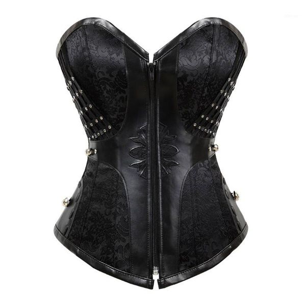 bustiers & corsets sladuo women's gothic vintage steampunk brocade steel boned waist cincher overbust and, Black;white
bustiers & corsets sladuo women's gothic vintage steampunk brocade steel boned waist cincher overbust and, Black;white