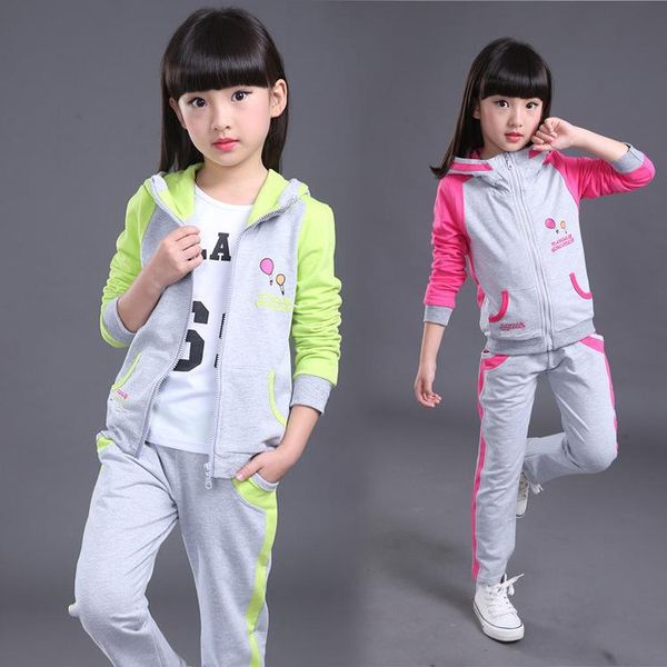 clothing sets kids girls sports suit spring childrens sweatshirts long-sleeved jacket+shirt+trousers 3pcs set casual girl, White
clothing sets kids girls sports suit spring childrens sweatshirts long-sleeved jacket+shirt+trousers 3pcs set casual girl, White