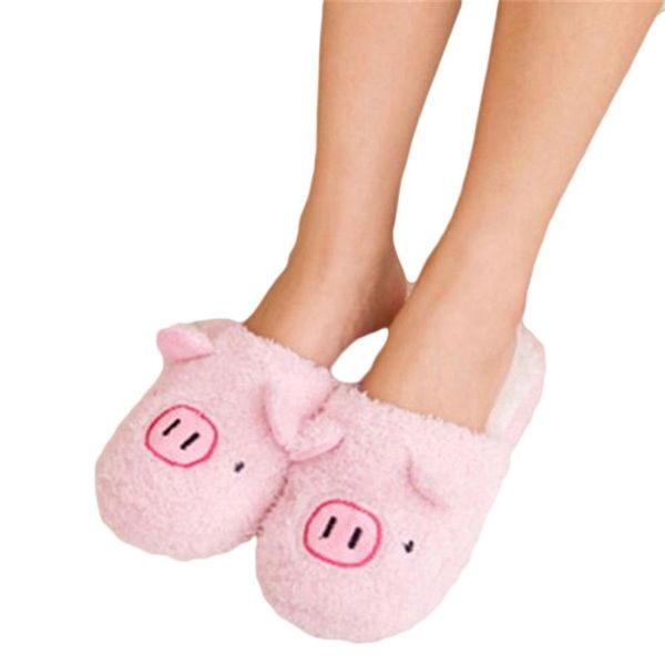 fur warm winter slippers women indoor home shoes cotton slipper lovely pig floor soft animal, Black
fur warm winter slippers women indoor home shoes cotton slipper lovely pig floor soft animal, Black