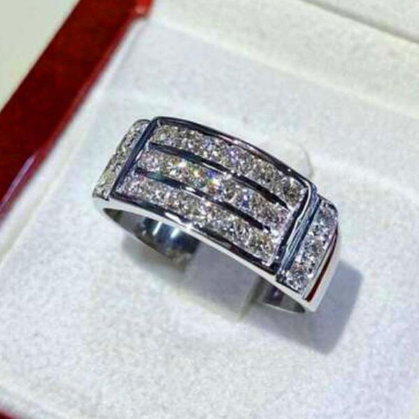 wedding rings vintage male female crystal geometry ring classic silver color engagement charm white zircon stone for women, Slivery;golden
wedding rings vintage male female crystal geometry ring classic silver color engagement charm white zircon stone for women, Slivery;golden