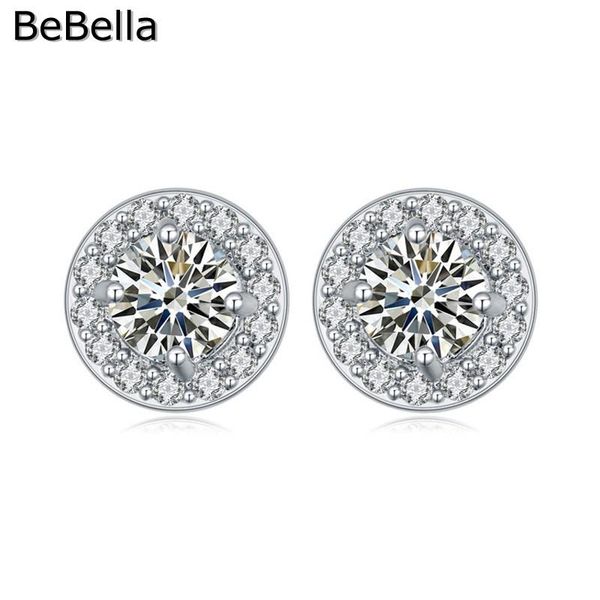 stud bebella romantic round shape woman earrings made with zirconia for wedding jewelry, Golden;silver
stud bebella romantic round shape woman earrings made with zirconia for wedding jewelry, Golden;silver