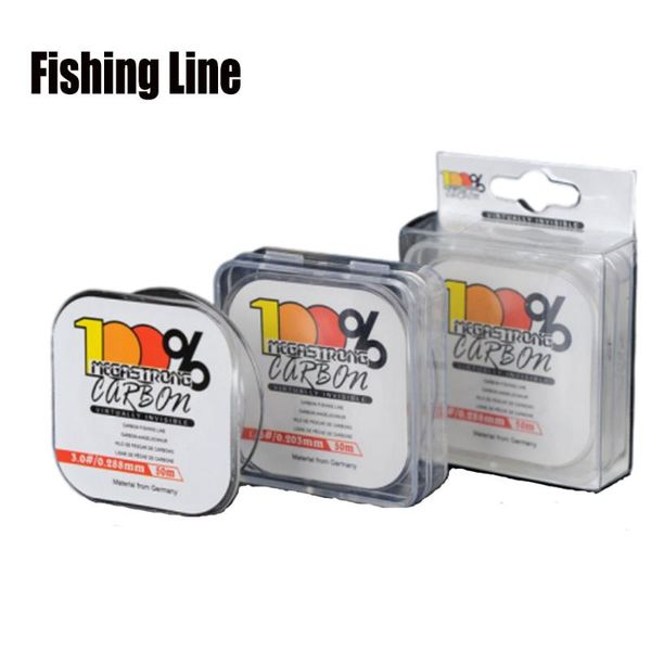 100% fluorocarbon fishing line 50m transparent carbon fiber wear-resistant nylon leader saltwater strong braid
100% fluorocarbon fishing line 50m transparent carbon fiber wear-resistant nylon leader saltwater strong braid