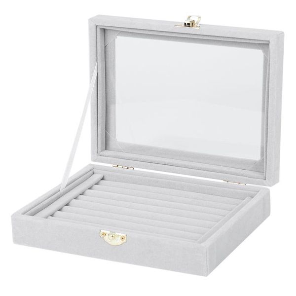 jewelry pouches, bags velvet glass ring earring display organizer box tray holder storage case, Pink;blue
jewelry pouches, bags velvet glass ring earring display organizer box tray holder storage case, Pink;blue