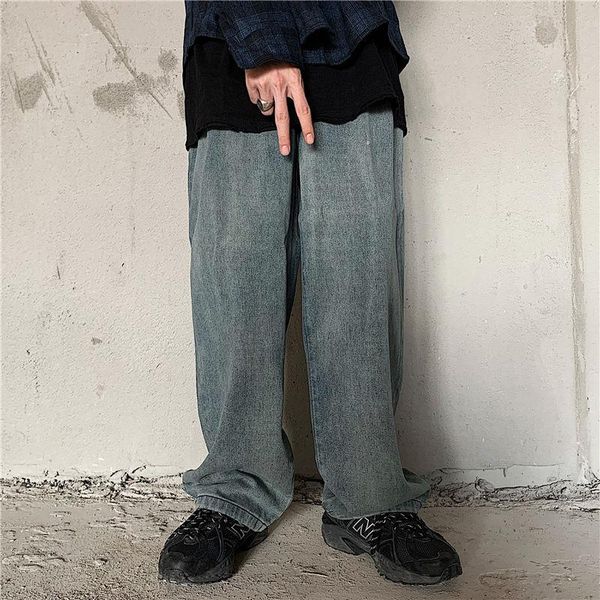 women's jeans harajuku women loose casual wide leg denim pants 2021 fashion korean streetwear boyfriend trousers woman p363, Blue
women's jeans harajuku women loose casual wide leg denim pants 2021 fashion korean streetwear boyfriend trousers woman p363, Blue