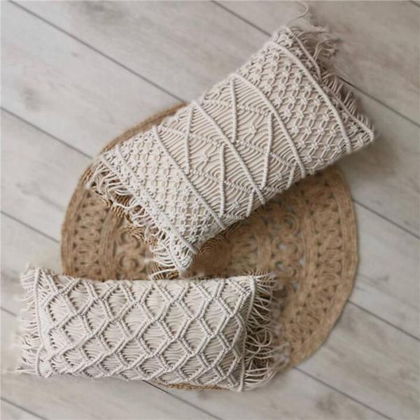 cushion/decorative pillow 2021 macrame handmade cotton thread covers sofa cushion cover decorative pillowcases home texl hogar, novedad de
cushion/decorative pillow 2021 macrame handmade cotton thread covers sofa cushion cover decorative pillowcases home texl hogar, novedad de